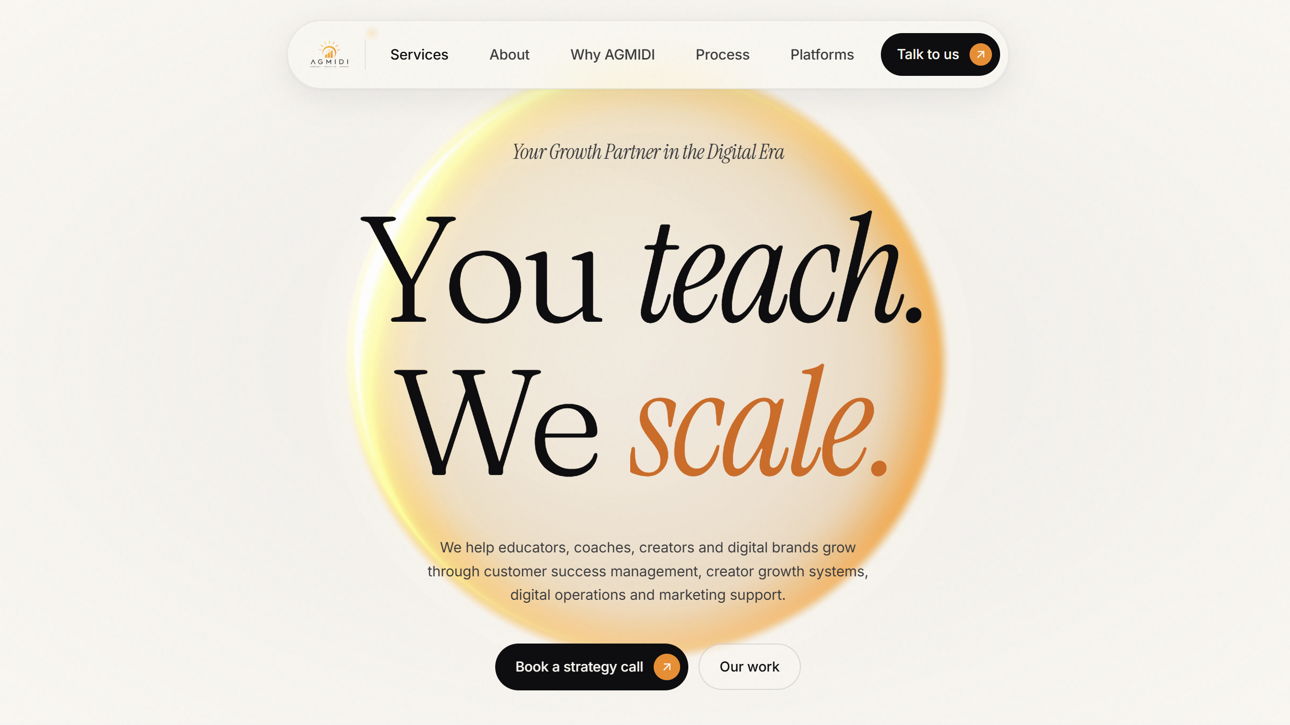 AGMIDI — website preview